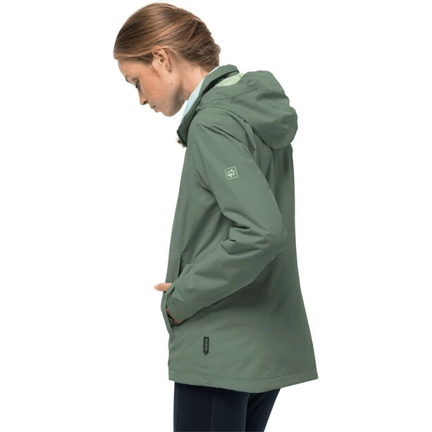 Jack Wolfskin Evandale Jacket Women hedge green 5 Jack Wolfskin Evandale Jacket Women hedge green - Image 3