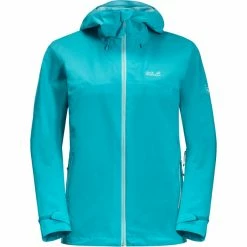 Jack Wolfskin Highest Peak 2.5L Jacket Women dark aqua