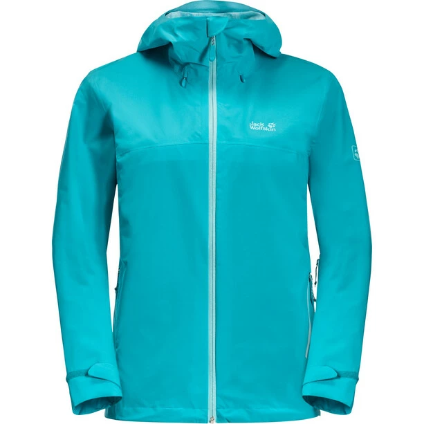 Jack Wolfskin Highest Peak 2.5L Jacket Women dark aqua 3 Jack Wolfskin Highest Peak 2.5L Jacket Women dark aqua