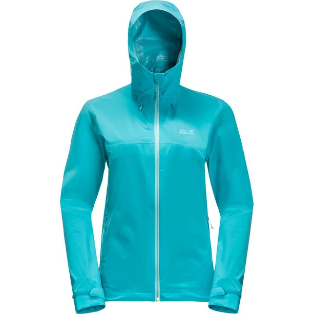 Jack Wolfskin Highest Peak 2.5L Jacket Women dark aqua 4 Jack Wolfskin Highest Peak 2.5L Jacket Women dark aqua - Image 2