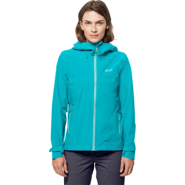 Jack Wolfskin Highest Peak 2.5L Jacket Women dark aqua 5 Jack Wolfskin Highest Peak 2.5L Jacket Women dark aqua - Image 3