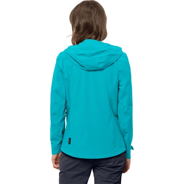 Jack Wolfskin Highest Peak 2.5L Jacket Women dark aqua 6 Jack Wolfskin Highest Peak 2.5L Jacket Women dark aqua - Image 4