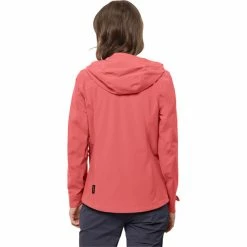 Jack Wolfskin Highest Peak 2.5L Jacket Women desert rose -Deals Rain jackets Women Store jack wolfskin highest peak 25l jacket women desert rose 3