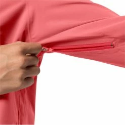 Jack Wolfskin Highest Peak 2.5L Jacket Women desert rose -Deals Rain jackets Women Store jack wolfskin highest peak 25l jacket women desert rose 4