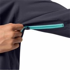 Jack Wolfskin Highest Peak 2.5L Jacket Women graphite -Deals Rain jackets Women Store jack wolfskin highest peak 25l jacket women graphite 5