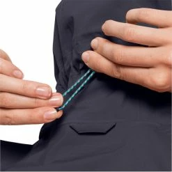 Jack Wolfskin Highest Peak 2.5L Jacket Women graphite -Deals Rain jackets Women Store jack wolfskin highest peak 25l jacket women graphite 6