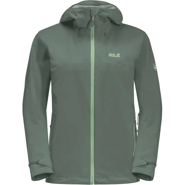 Jack Wolfskin Highest Peak 2.5L Jacket Women hedge green 3 Jack Wolfskin Highest Peak 2.5L Jacket Women hedge green