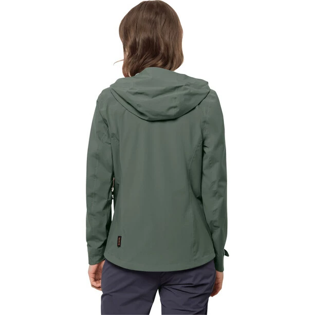Jack Wolfskin Highest Peak 2.5L Jacket Women hedge green 5 Jack Wolfskin Highest Peak 2.5L Jacket Women hedge green - Image 3