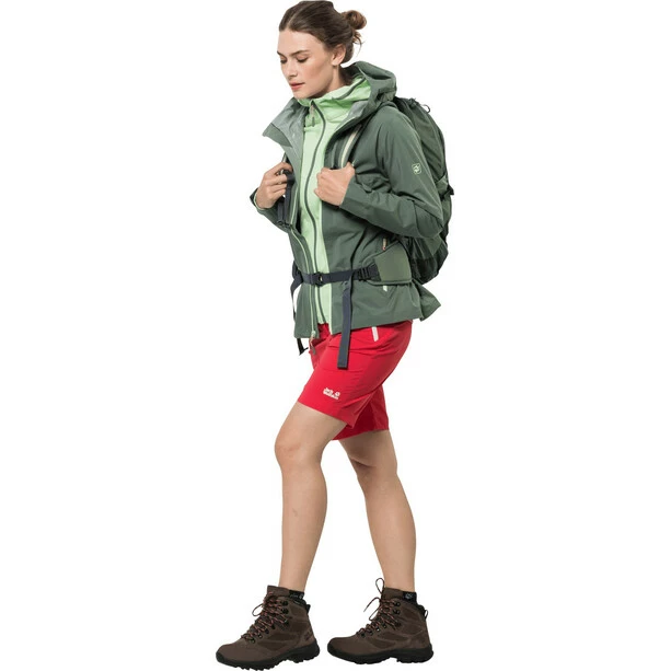 Jack Wolfskin Highest Peak 2.5L Jacket Women hedge green 6 Jack Wolfskin Highest Peak 2.5L Jacket Women hedge green - Image 4