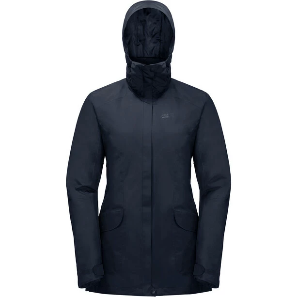Jack Wolfskin Kiruna Trail Jacket Women midnight blue 3 Jack Wolfskin Kiruna Trail Jacket Women midnight blue