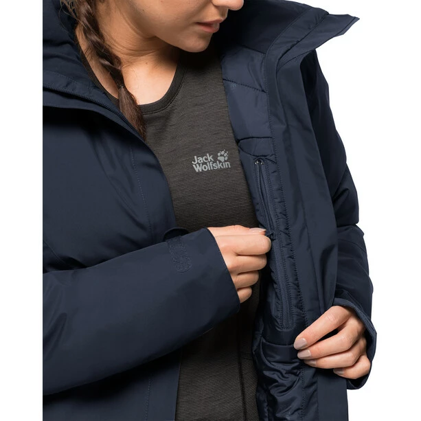 Jack Wolfskin Kiruna Trail Jacket Women midnight blue 4 Jack Wolfskin Kiruna Trail Jacket Women midnight blue - Image 2