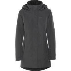 Jack Wolfskin Madison Avenue Hardshell Coat Women phantom