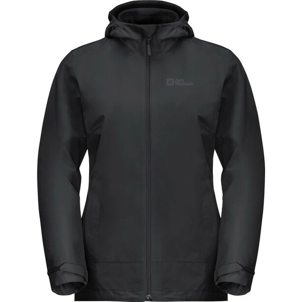 Jack Wolfskin Moonrise 3in1 Jacket Women black 3 Jack Wolfskin Moonrise 3in1 Jacket Women black