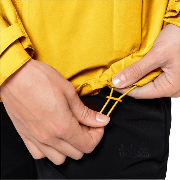 Jack Wolfskin Pack & Go Shell Jacket Women burly yellow XT 6 Jack Wolfskin Pack & Go Shell Jacket Women burly yellow XT - Image 4