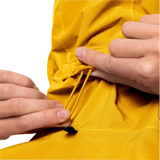Jack Wolfskin Pack & Go Shell Jacket Women burly yellow XT 8 Jack Wolfskin Pack & Go Shell Jacket Women burly yellow XT - Image 6