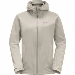 Jack Wolfskin Pack & Go Shell Jacket Women dusty grey
