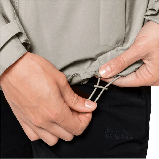 Jack Wolfskin Pack & Go Shell Jacket Women dusty grey 7 Jack Wolfskin Pack & Go Shell Jacket Women dusty grey - Image 5