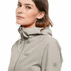 Jack Wolfskin Pack & Go Shell Jacket Women dusty grey 13 Jack Wolfskin Pack & Go Shell Jacket Women dusty grey -Deals Rain jackets Women Store jack wolfskin pack go softshell jacket women dusty grey 6