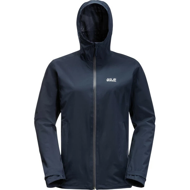 Jack Wolfskin Pack & Go Shell Jacket Women night blue 4 Jack Wolfskin Pack & Go Shell Jacket Women night blue - Image 2