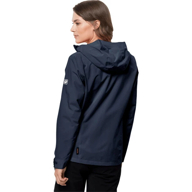 Jack Wolfskin Pack & Go Shell Jacket Women night blue 7 Jack Wolfskin Pack & Go Shell Jacket Women night blue - Image 5