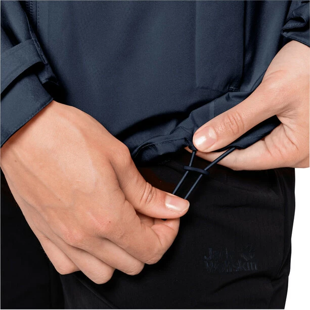 Jack Wolfskin Pack & Go Shell Jacket Women night blue 8 Jack Wolfskin Pack & Go Shell Jacket Women night blue - Image 6