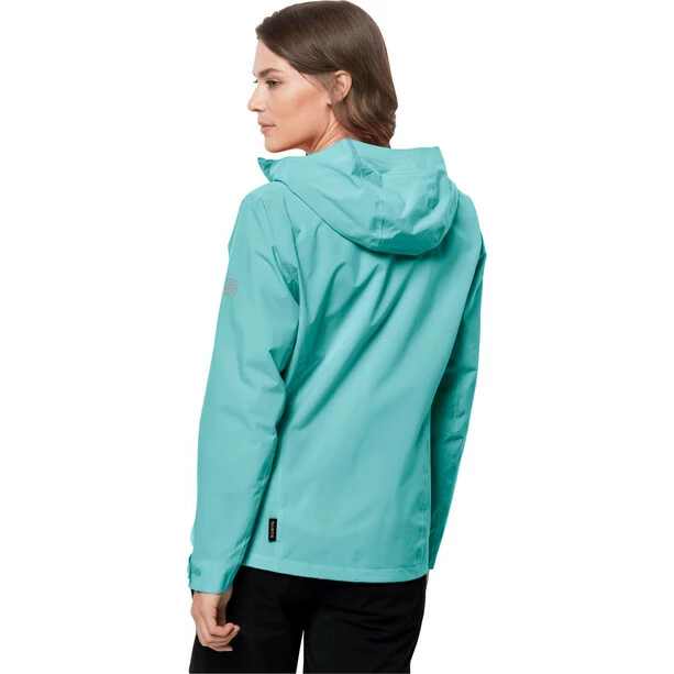 Jack Wolfskin Pack & Go Shell Jacket Women peppermint 5 Jack Wolfskin Pack & Go Shell Jacket Women peppermint - Image 3