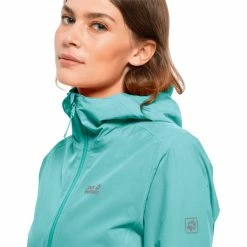 Jack Wolfskin Pack & Go Shell Jacket Women peppermint 12 Jack Wolfskin Pack & Go Shell Jacket Women peppermint -Deals Rain jackets Women Store jack wolfskin pack go softshell jacket women peppermint 5