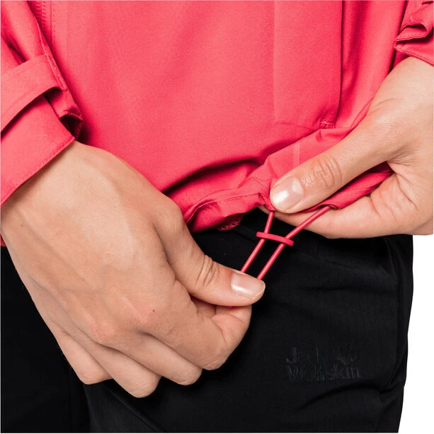 Jack Wolfskin Pack & Go Shell Jacket Women tulip red 6 Jack Wolfskin Pack & Go Shell Jacket Women tulip red - Image 4