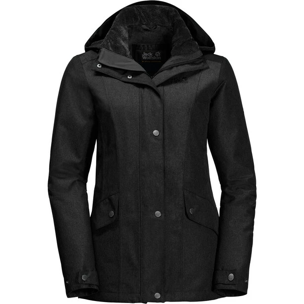 Jack Wolfskin Park Avenue Jacket Women black 3 Jack Wolfskin Park Avenue Jacket Women black