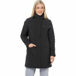 Jack Wolfskin Silent Wisper Parka Women black 10 Jack Wolfskin Silent Wisper Parka Women black -Deals Rain jackets Women Store jack wolfskin silent wisper parka women black 3