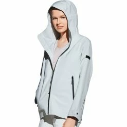 Jack Wolfskin Stormshell Jacket Women grey haze -Deals Rain jackets Women Store jack wolfskin stormshell jacket women grey haze 3