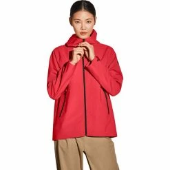 Jack Wolfskin Stormshell Jacket Women tulip red