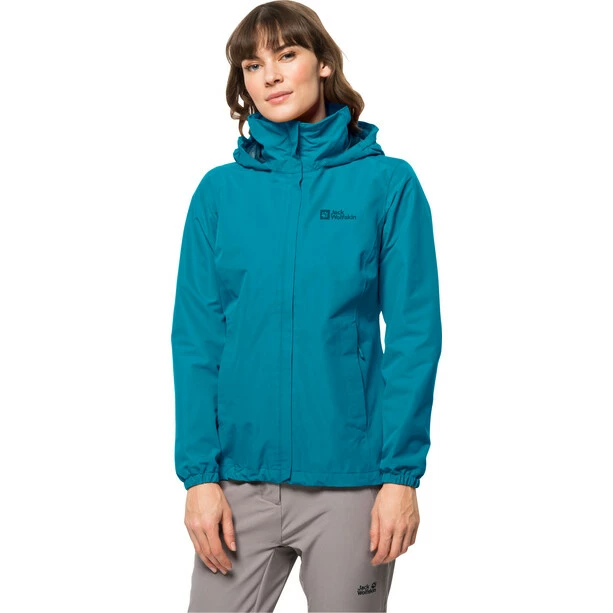 Jack Wolfskin Stormy Point 2L Jacket Women freshwater blue 3 Jack Wolfskin Stormy Point 2L Jacket Women freshwater blue