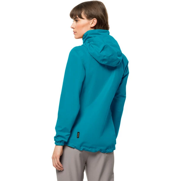 Jack Wolfskin Stormy Point 2L Jacket Women freshwater blue 4 Jack Wolfskin Stormy Point 2L Jacket Women freshwater blue - Image 2