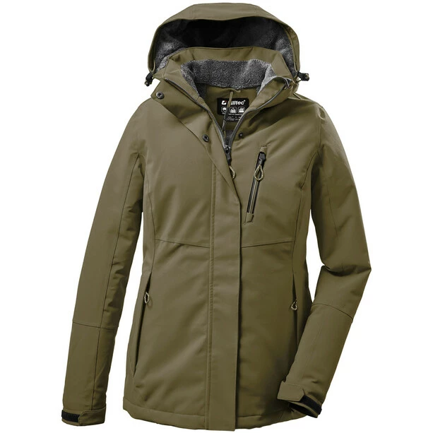Killtec KOW 140 Jacket Women light olive 3 Killtec KOW 140 Jacket Women light olive