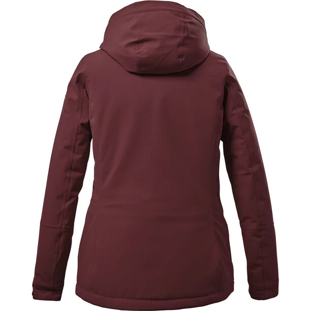 Killtec KOW 140 Jacket Women wine red 4 Killtec KOW 140 Jacket Women wine red - Image 2