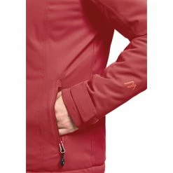 Maier Sports Lisbon Jacket Women chili/hot coral 10 Maier Sports Lisbon Jacket Women chili/hot coral -Deals Rain jackets Women Store maier sports lisbon jacket women chili hot coral 4
