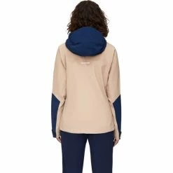 Mammut Aenergy Air HS Hooded Jacket Women safari/marine 10 Mammut Aenergy Air HS Hooded Jacket Women safari/marine -Deals Rain jackets Women Store mammut aenergy air hs hooded jacket women safari marine 4
