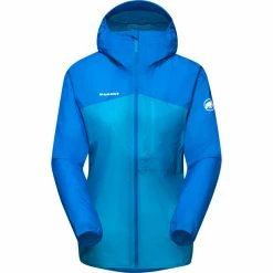 Mammut Kento Light HS Hooded Jacket Women ice/gentian
