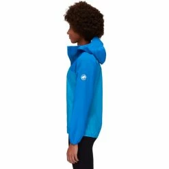 Mammut Kento Light HS Hooded Jacket Women ice/gentian 10 Mammut Kento Light HS Hooded Jacket Women ice/gentian -Deals Rain jackets Women Store mammut kento light hs hooded jacket women ice gentian 4