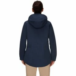 Mammut Trovat 3 in 1 HS Hooded Jacket Women marine/marine -Deals Rain jackets Women Store mammut trovat 3 in 1 hs hooded jacket women marine marine 5