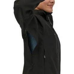 Patagonia Triolet Jacket Women black -Deals Rain jackets Women Store patagonia triolet jacket women black 5