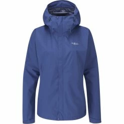 Rab Downpour Plus Jacket Women nightfall blue