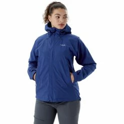 Rab Downpour Plus Jacket Women nightfall blue 10 Rab Downpour Plus Jacket Women nightfall blue -Deals Rain jackets Women Store rab downpour eco jacket women nightfall blue 3