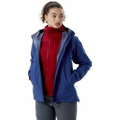 Rab Downpour Plus Jacket Women nightfall blue 12 Rab Downpour Plus Jacket Women nightfall blue -Deals Rain jackets Women Store rab downpour eco jacket women nightfall blue 5