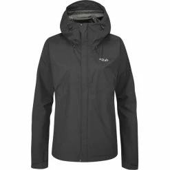 Rab Downpour Plus Jacket Women black