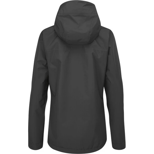 Rab Downpour Plus Jacket Women black 4 Rab Downpour Plus Jacket Women black - Image 2