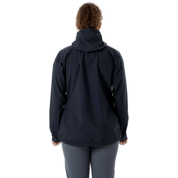 Rab Downpour Plus Jacket Women black 6 Rab Downpour Plus Jacket Women black - Image 4
