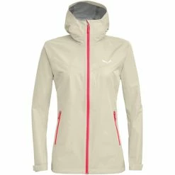 SALEWA Puez Aqua 3 Powertex Jacket Women oatmeal