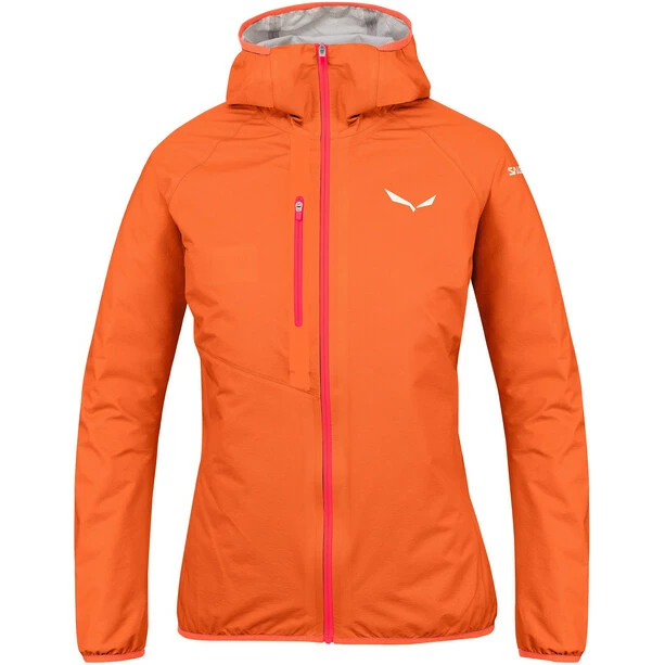 SALEWA Puez Light Powertex Jacket Women red orange 3 SALEWA Puez Light Powertex Jacket Women red orange